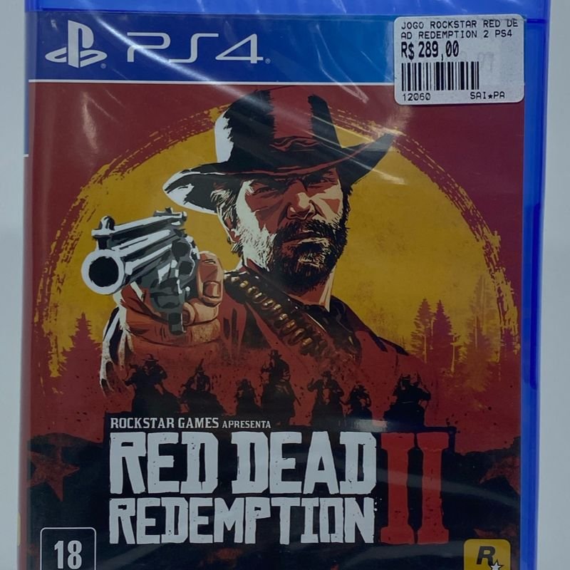 Jogo red dead 2 ps4 semi novo - Escorrega o Preço