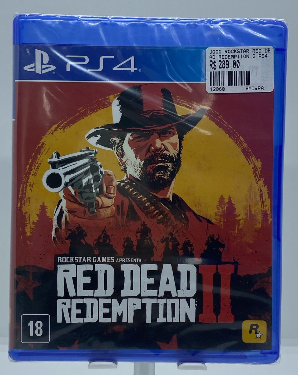 Jogo Red Dead Redemption 2 para Ps4, Jogo de Videogame Ps4 Nunca Usado  72385583