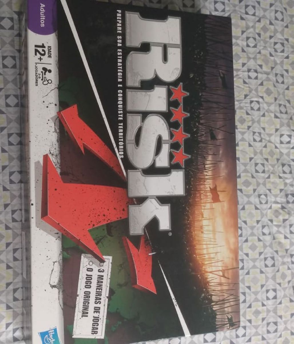Jogo Risk Novo! | Jogo de Tabuleiro Hasbro Nunca Usado 51957097 | enjoei