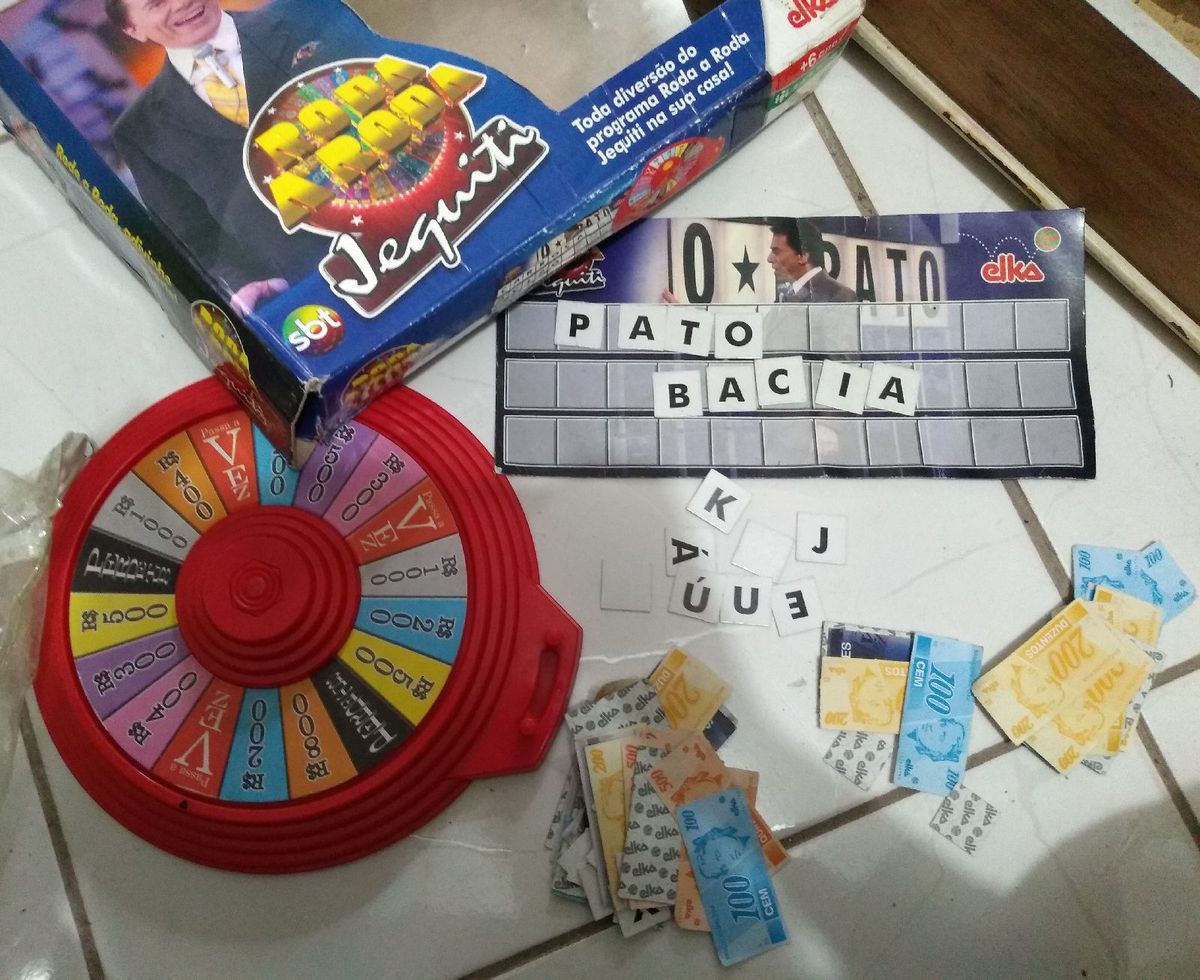 Jogo de Tabuleiro Brinquedo Infantil Roda Roda Jequiti Elka -  TudodeFerramentas - Levando Praticidade ao seu Dia a Dia