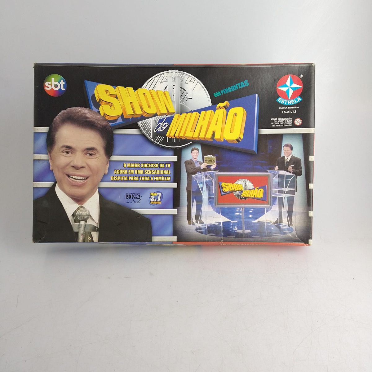 Jogo show do milh o 800 perguntas brinquedo estrela usado 82351327