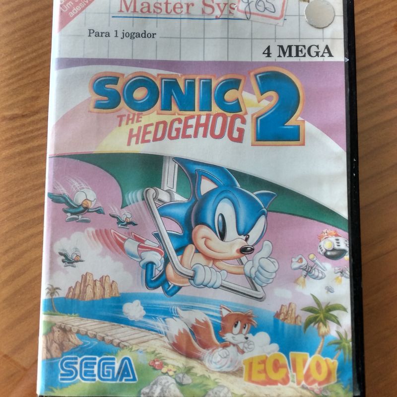 Jogo Sonic 2 Master System | Jogo de Videogame Sega Usado 42286884 | enjoei