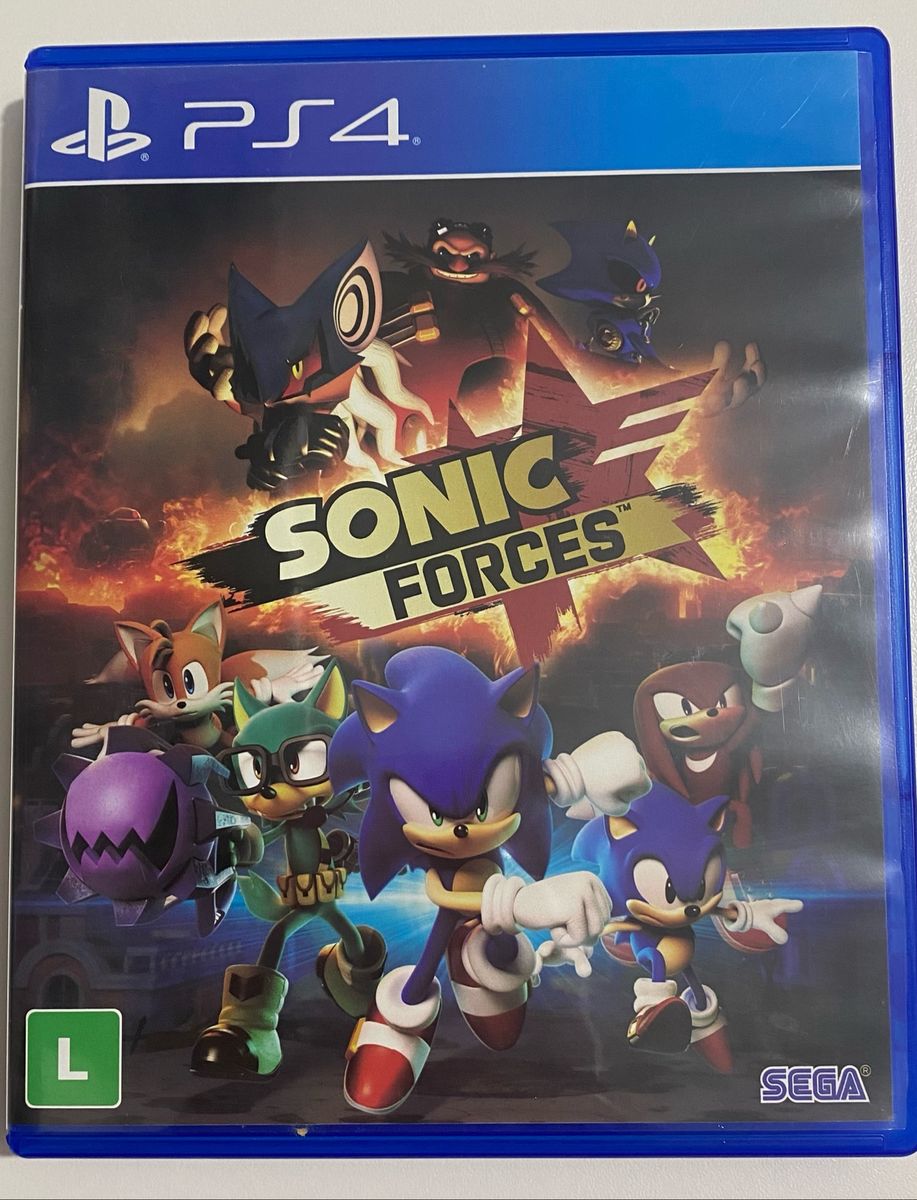 Jogo Ps4 Sonic Forces | Jogo de Videogame Ps4 Nunca Usado 88227192 | enjoei