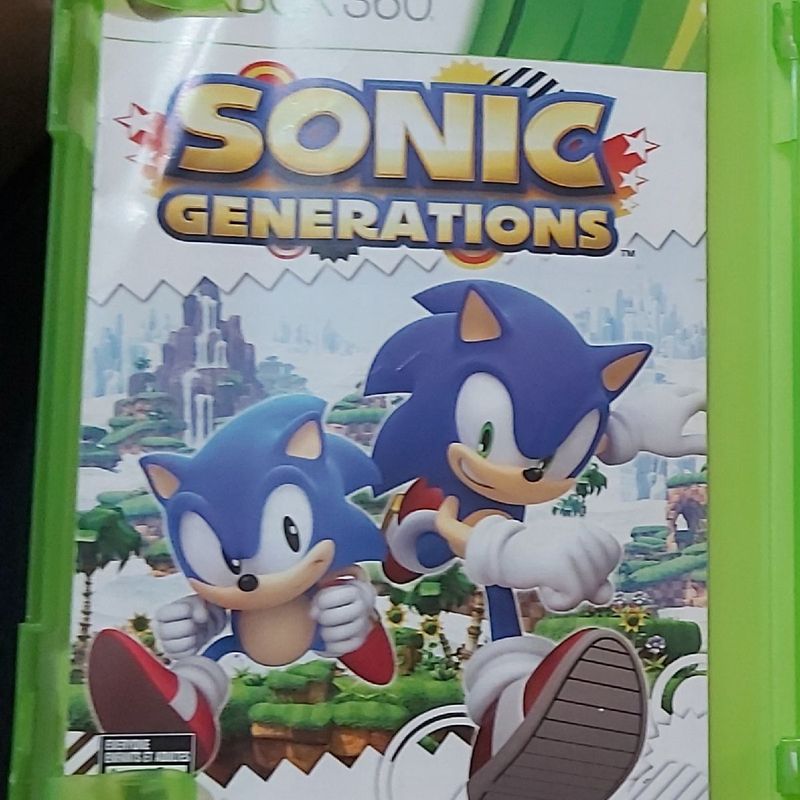 Jogo Sonic Generations para Vídeo Game Xbox 360