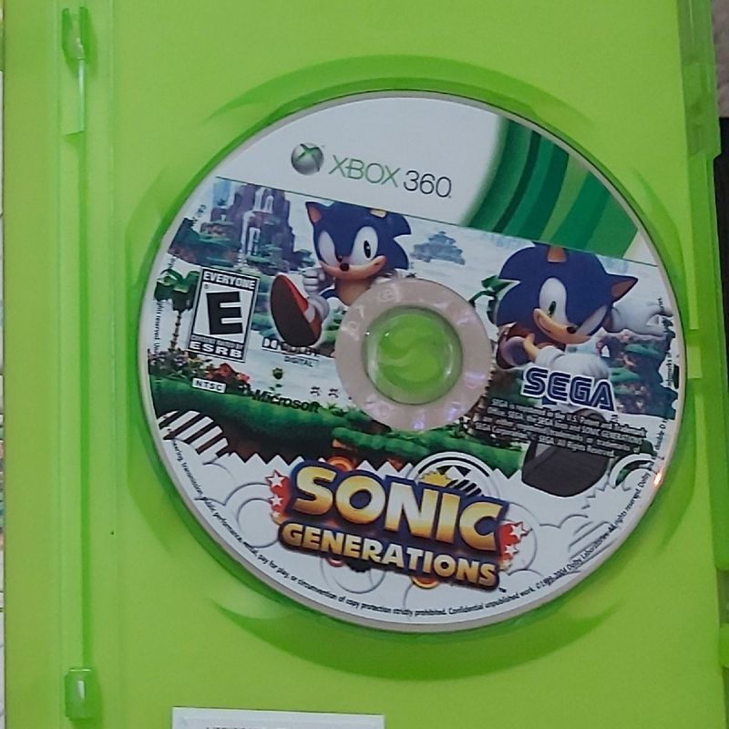 Jogo Xbox 360 Sonic Generations - Sega - Gameteczone a melhor loja de Games  e Assistência Técnica do Brasil em SP