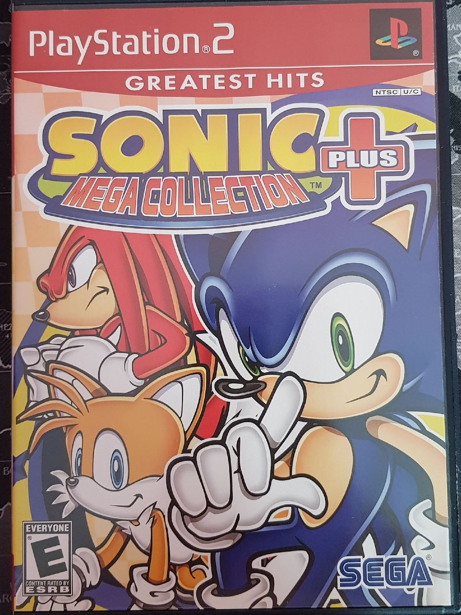 Jogo Sonic Mega Collection Plus PS2 ( Aventura ) Play 2