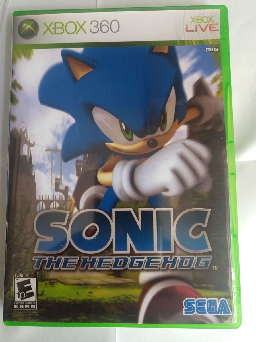 Jogo Sonic The Hedgehog ( Xbox 360 - Lt 3.0)