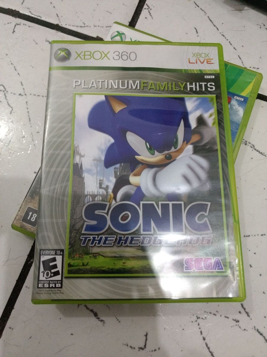 Jogo Sonic The Hedgehog Xbox 360, Jogo de Videogame Xbox 360 Nunca Usado  30523034