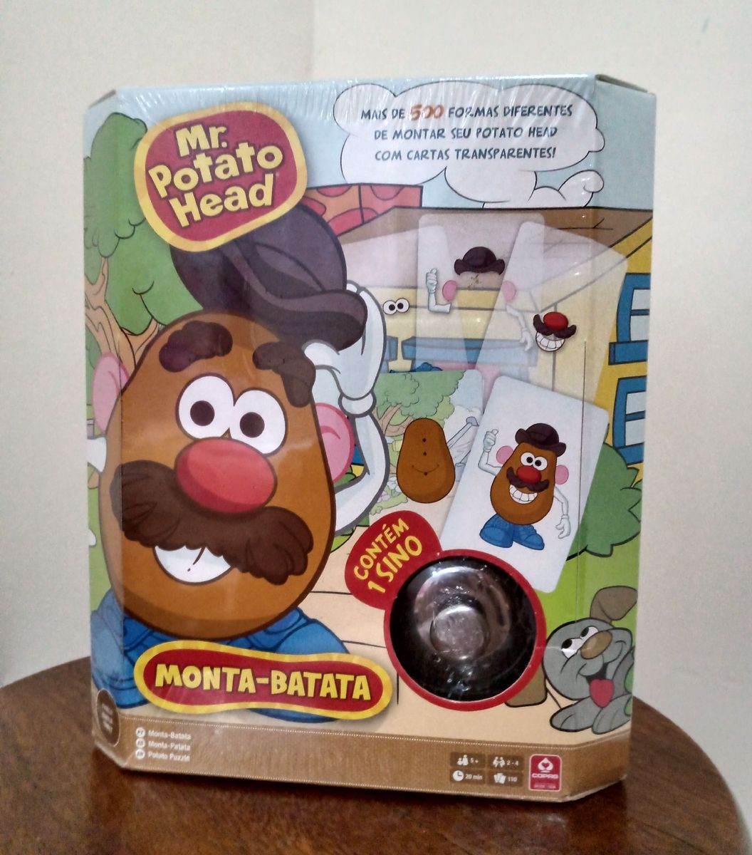 Jogo Sr. Cabeça de Batata | Brinquedo Copag E Hasbro Nunca Usado ...
