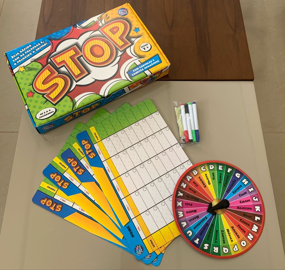 Jogo Stop Um Jogo Para Toda Família Brinquedo Pais E Filhos Usado 68282972 Enjoei 2611