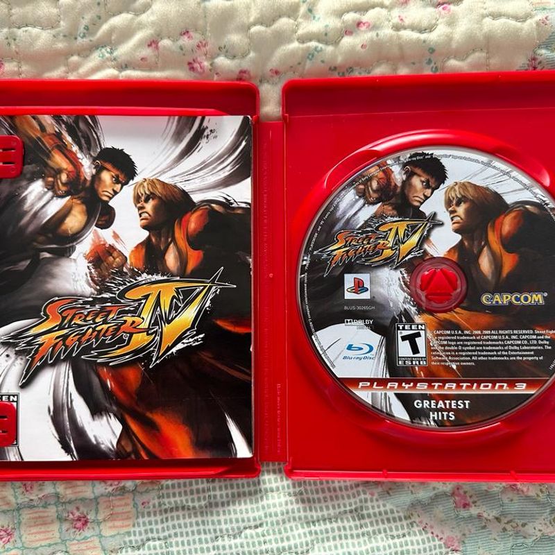 COMBO STREET FIGHTER 4 + GAROW + LOST PLANET 3 + JOGOS BRINDES