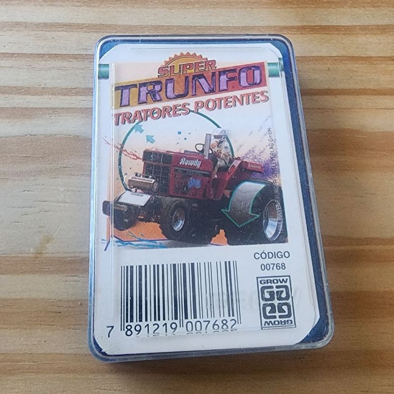 Jogo Super Trunfo Tratores Potentes - Grow - Década 90, Brinquedo Grow  Usado 87673192