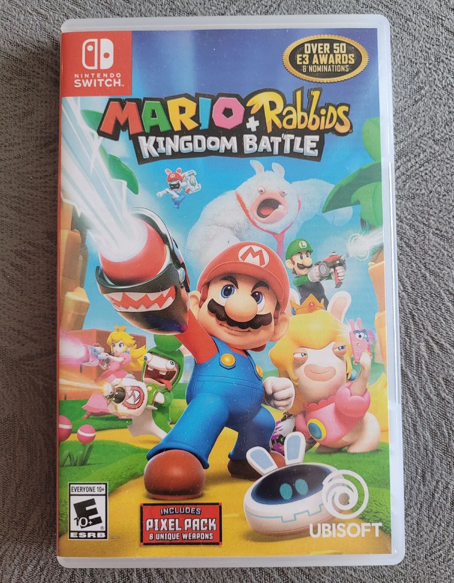 Jogo Switch Mario + Rabbids | Jogo de Videogame Nintendo Usado 67056485 ...