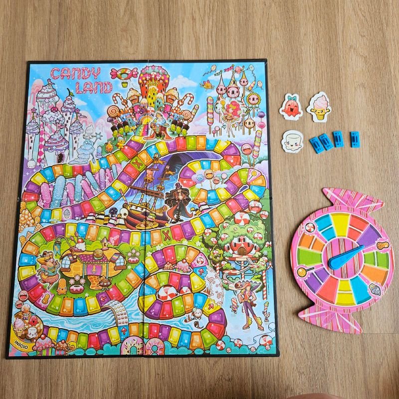 Jogo Hasbro Candy Land Princesas Disney