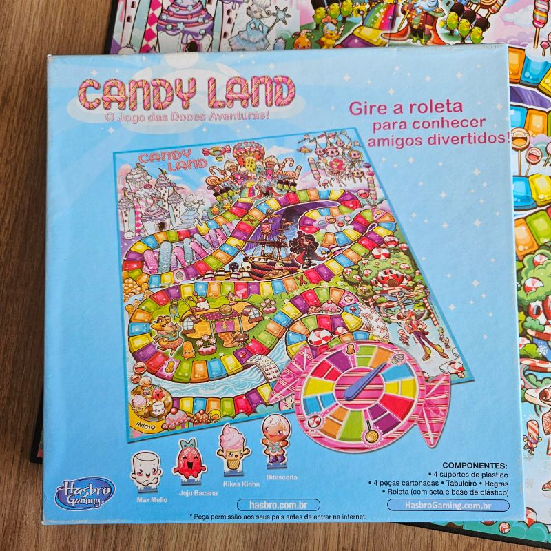 Jogo Hasbro Candy Land Princesas Disney