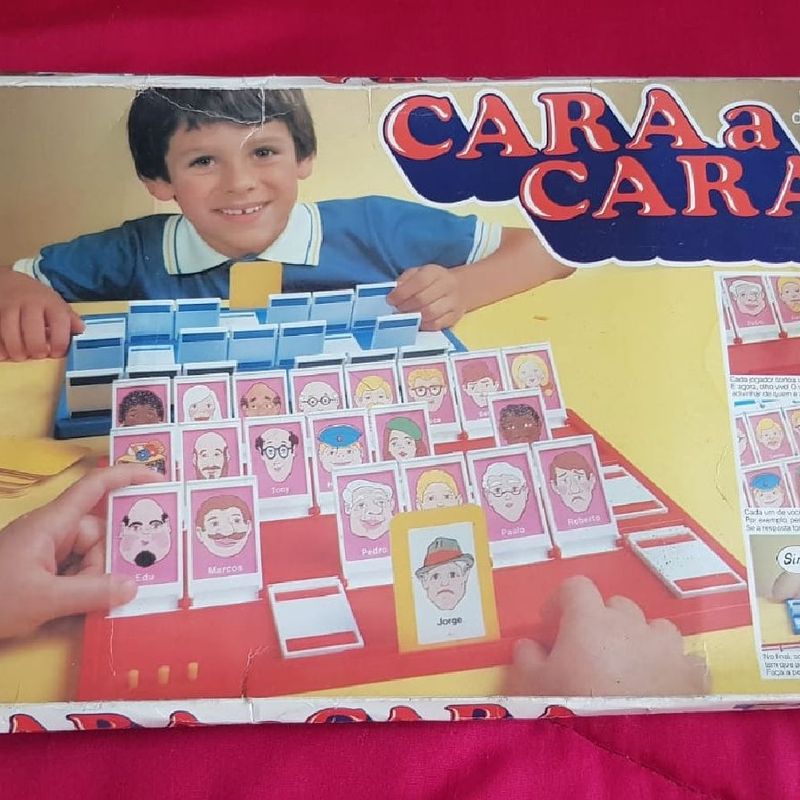 Jogo De Tabuleiro Cara A Cara Original Estrela C/ Aplicativo