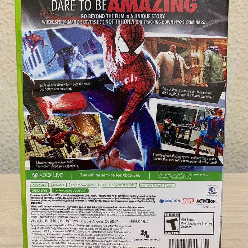  The Amazing Spider-Man 2 - Xbox One : Activision