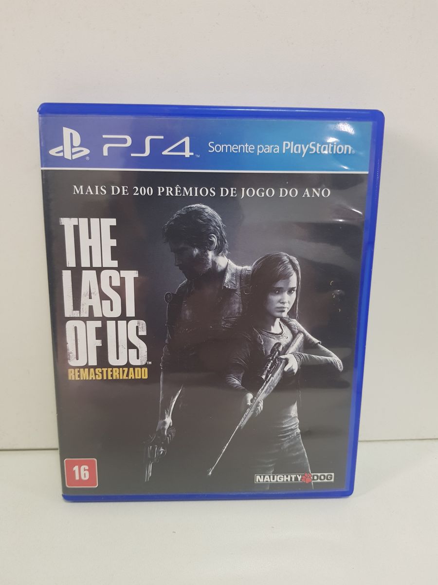 Jogo The Last of Us Remasterizado - Ps4 Mídia Física Usado