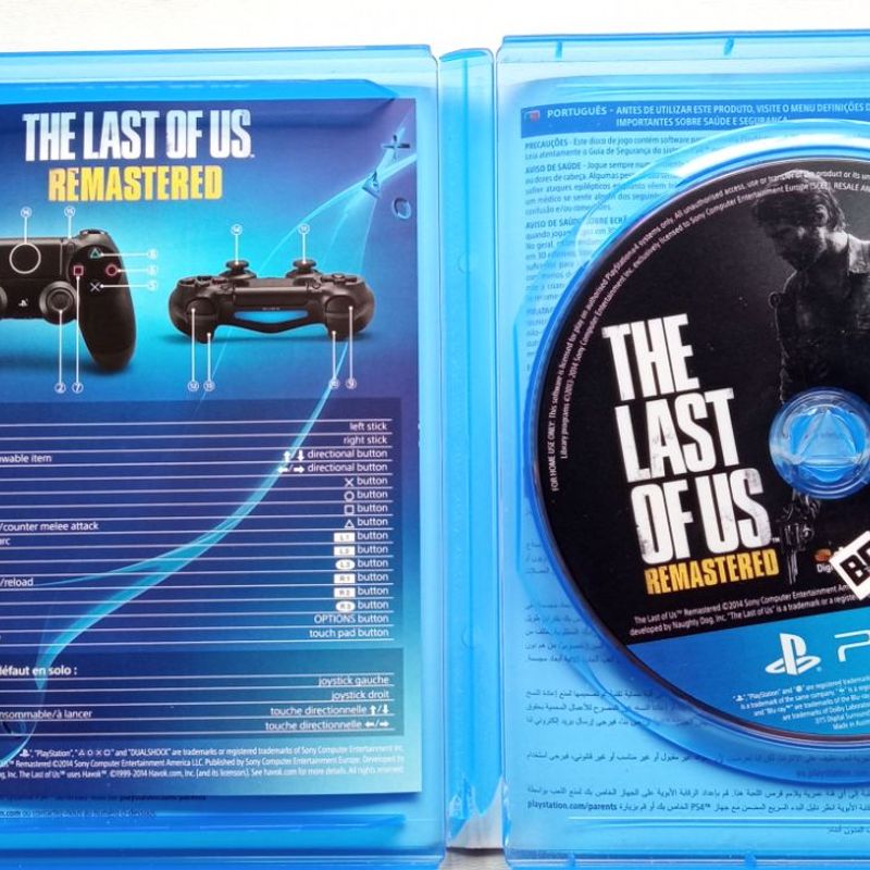 The Last Of Us Ps4 Mídia Física Original