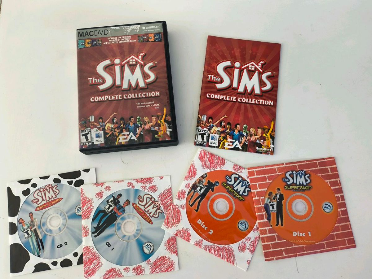Jogo The Sims Complete Collection Mac/dvd | Jogo de Videogame Ea Usado ...