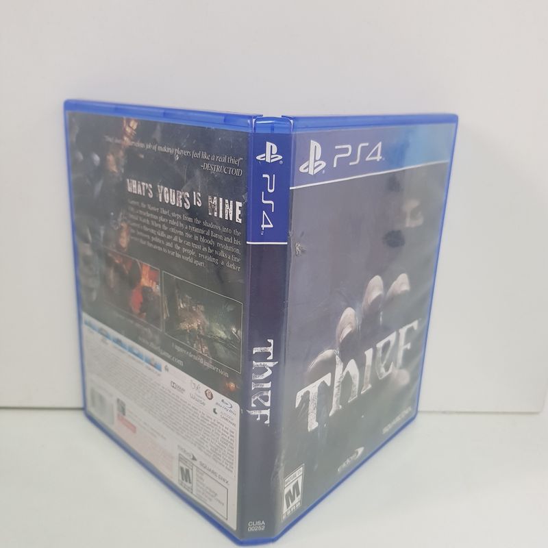 Mídia Física Jogo Thief Square Enix Ps4 Novo em Promoção - GAMES