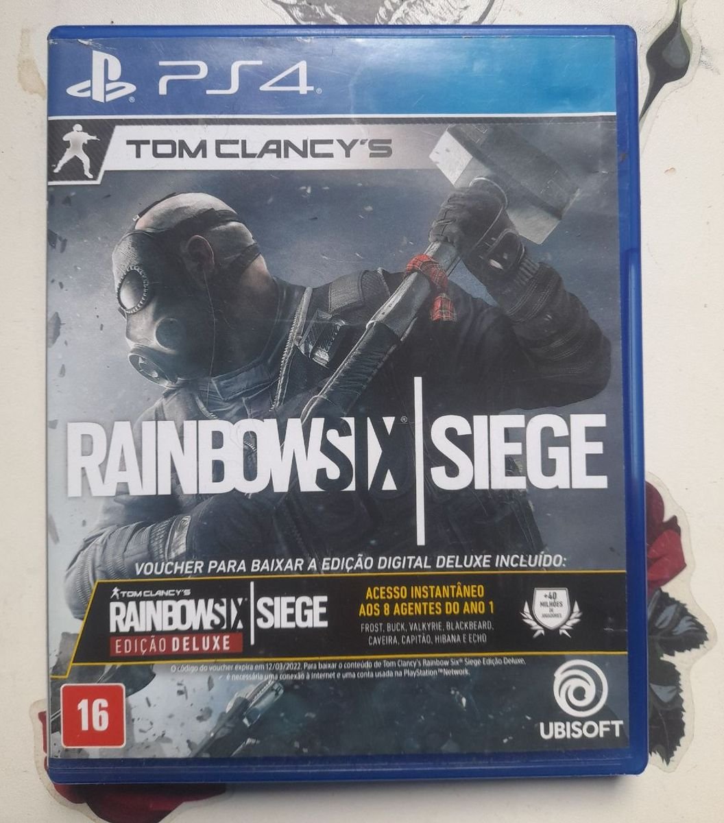 Jogo Tom Clancys Rainbow Six Siege ediço Deluxe