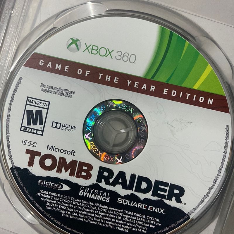 Jogo Tomb Raider - Xbox 360