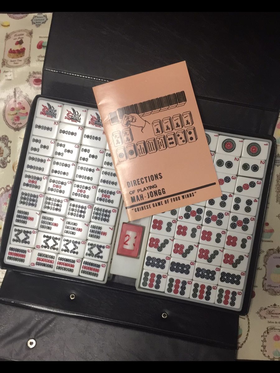 Jogo Mahjong | Jogo de Tabuleiro Mahjong Nunca Usado 91442919 | enjoei