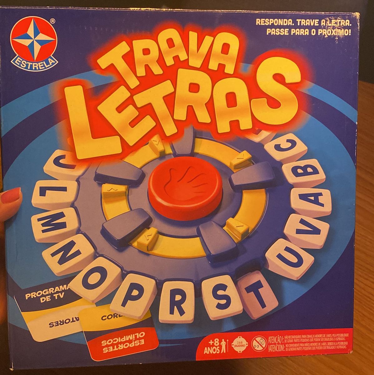 Jogo Trava Letras - Estrela