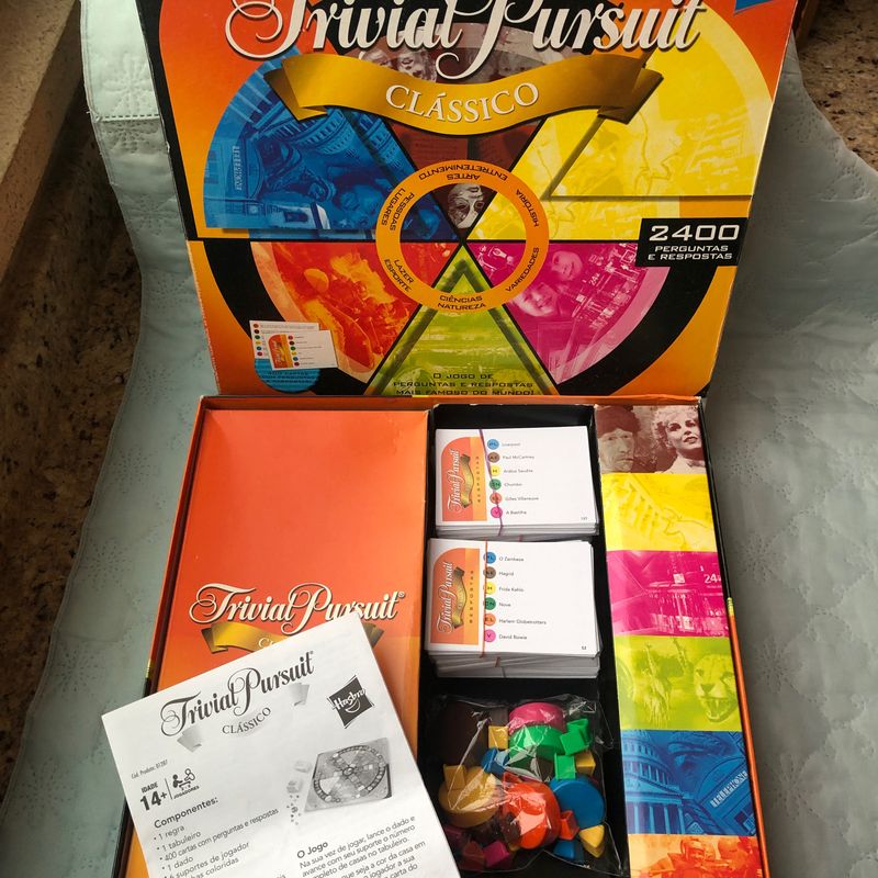 Trivial Pursuit Clássico (Usado) #233 Jogos de Tabuleiro