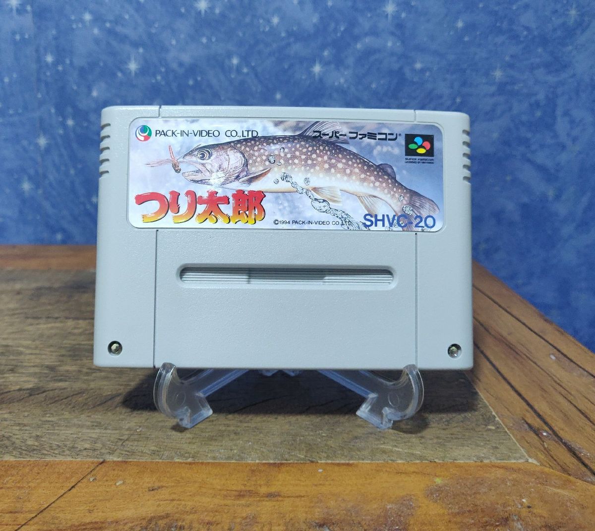 Jogo Tsuri Tarou Fishing Nintendo Super Snes Jogo de