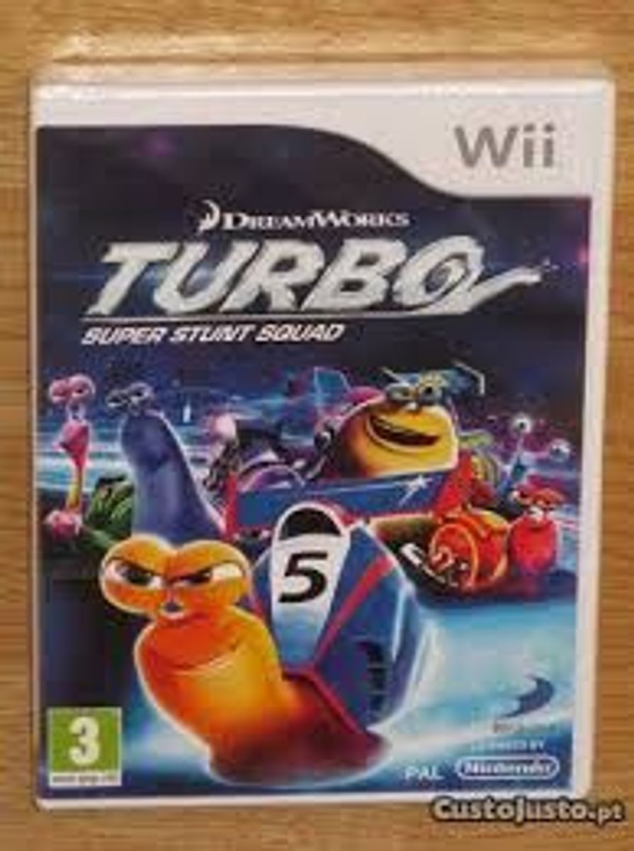 Jogo Turbo Wii Jogo de Computador Nintendo Wii Usado 40644024 enjoei