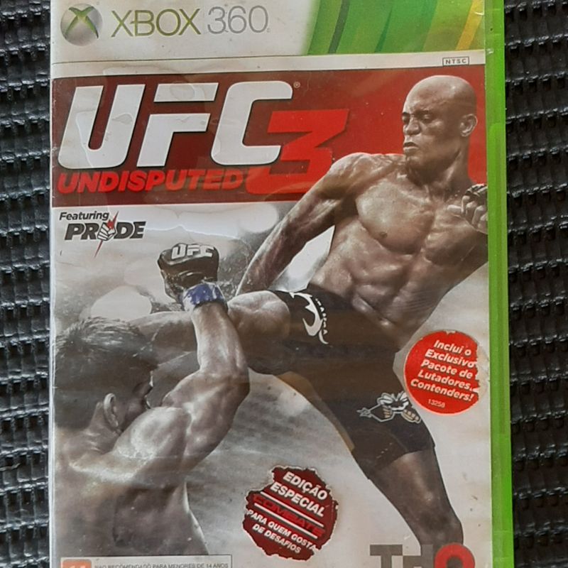 Ufc undisputed 3 xbox 2024 360