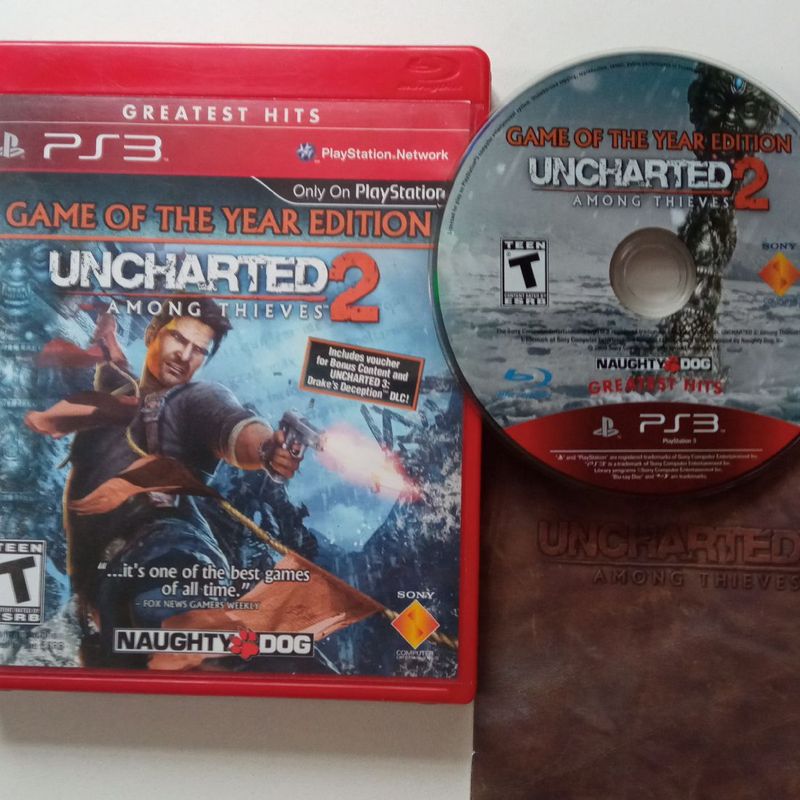 Jogos para PS3 - Coleção Uncharted - Original - Mídia Física