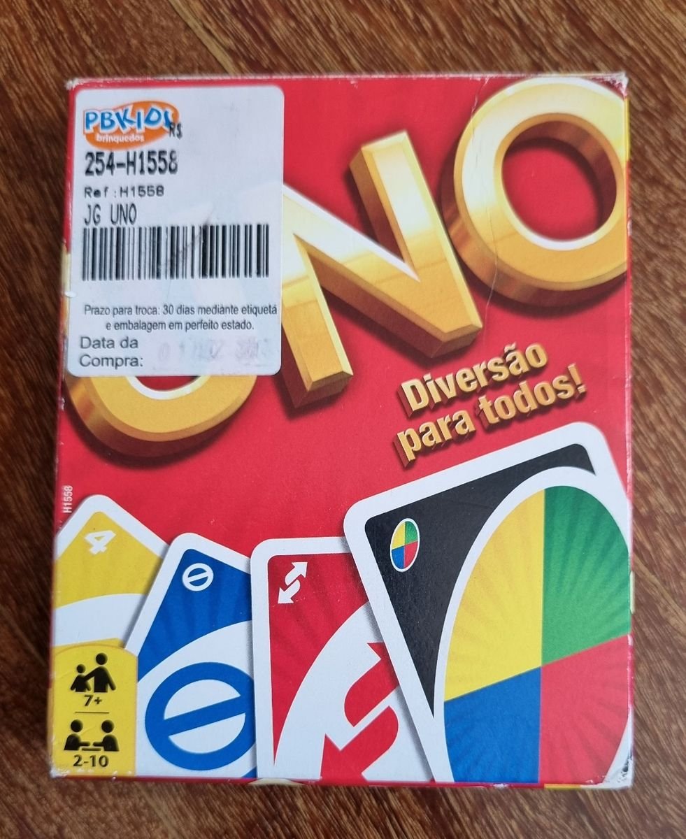 Jogo Uno Completo Brinquedo Uno Nunca Usado 70353684 Enjoei 9566