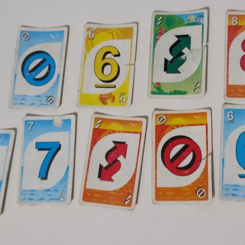 Jogo De Cartas Uno Baralho Colorido Jogo Do Uno - R$ 17,51 em 2023