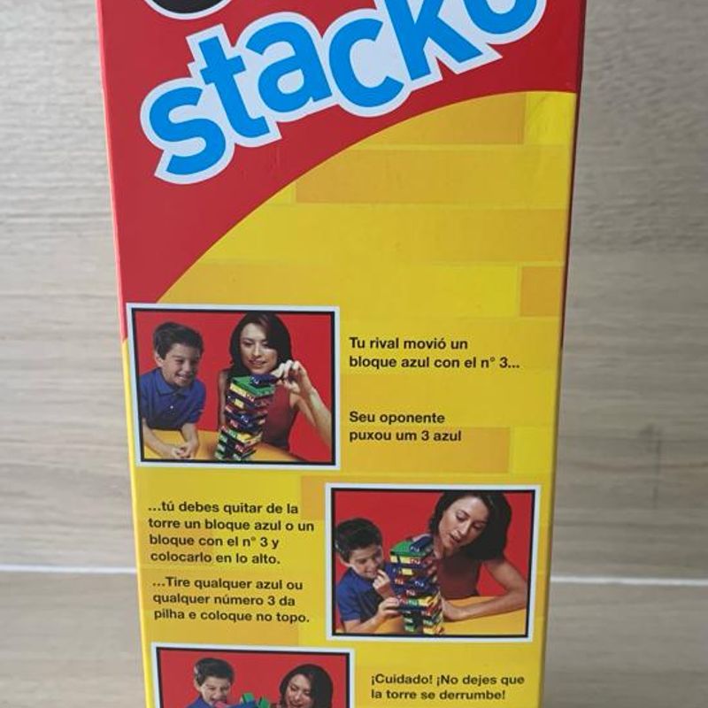 Briquedo Jogo Uno Stacko - Mattel