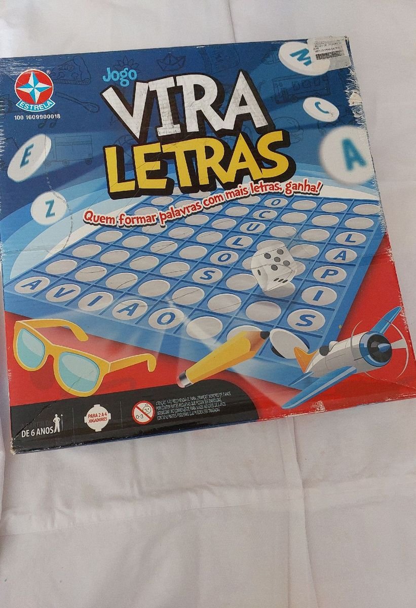 Jogo Vira Letras - Estrela - Estrela