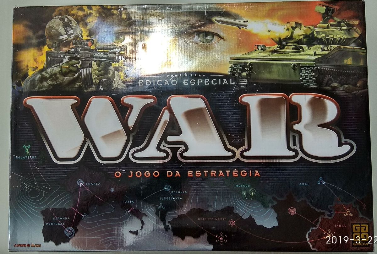 Jogo War Edição Especial Jogo de