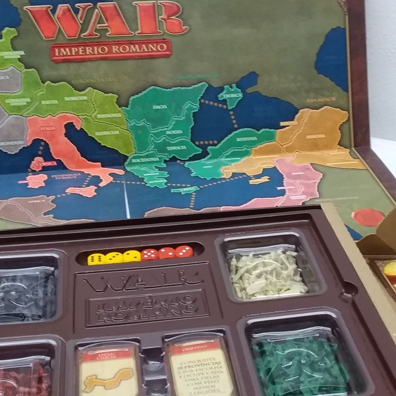 JOGO DE TABULEIRO MESA WAR GROW ORIGINAL NOVO PRONTA ENTREGA