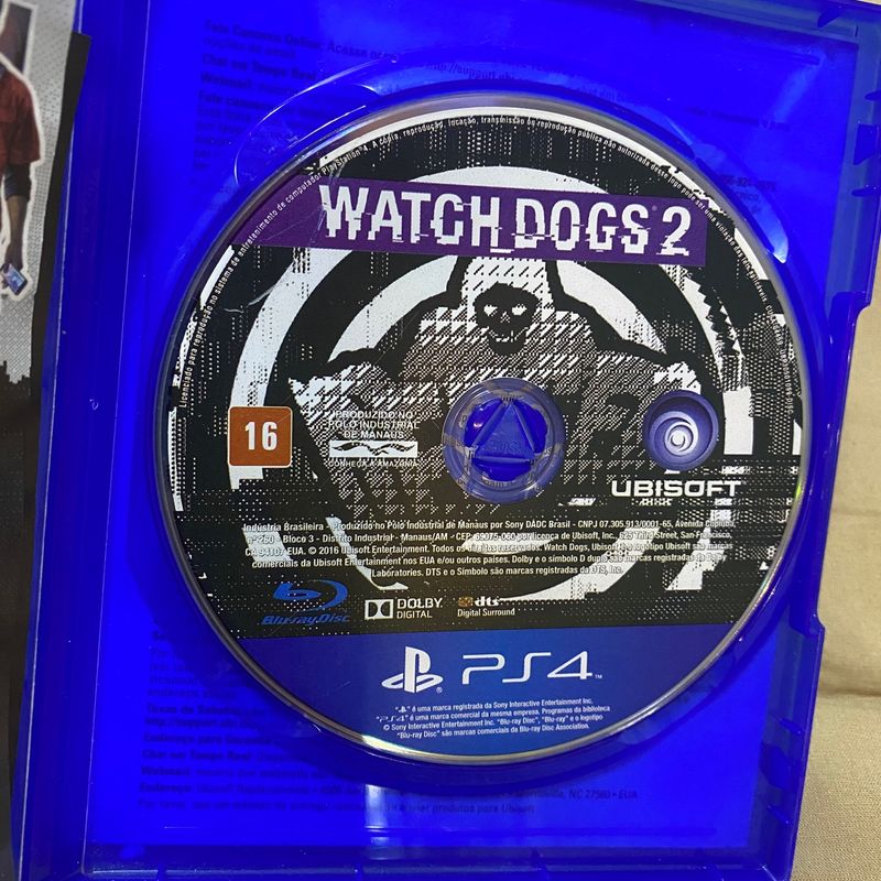 Jogo GTA V PS4 + Jogo Watch Dogs 2 PS4 no Shoptime