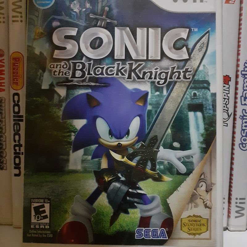 Sonic and the Black Knight Nintendo Wii (Seminovo) (Jogo Mídia