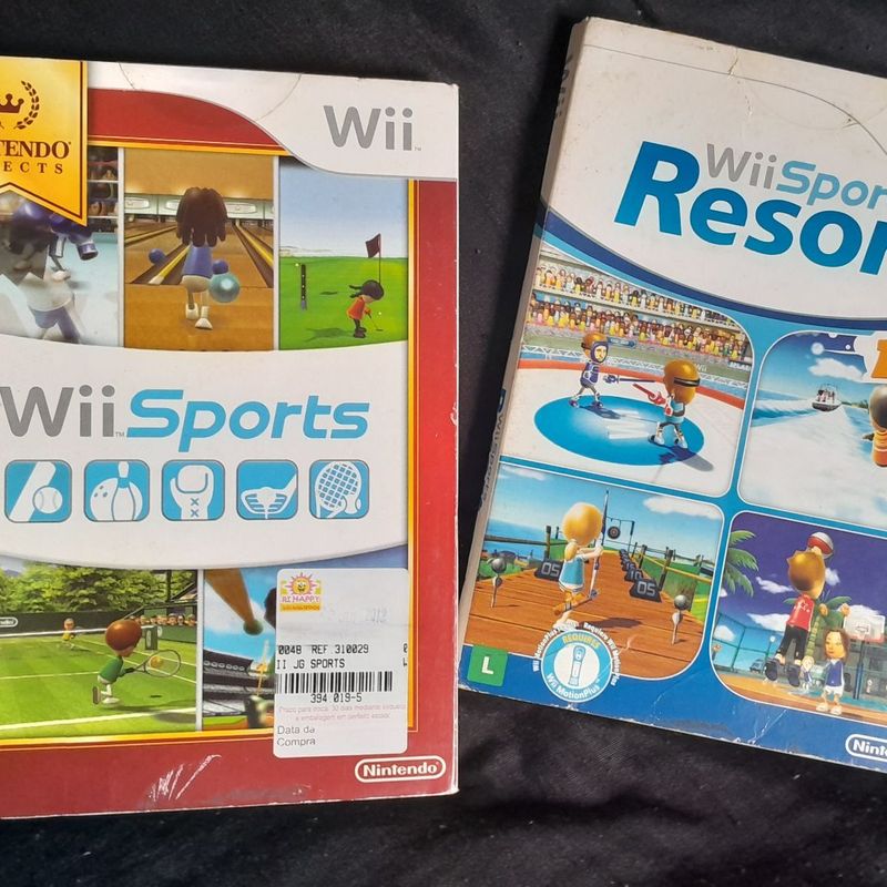 Console Nintendo Wii (C/ Wii Sports + Wii Sports Resort) Usado