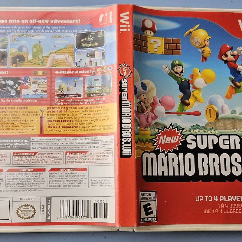 Jogo Super Paper Mario - Nintendo Wii (Usado) - Bragames