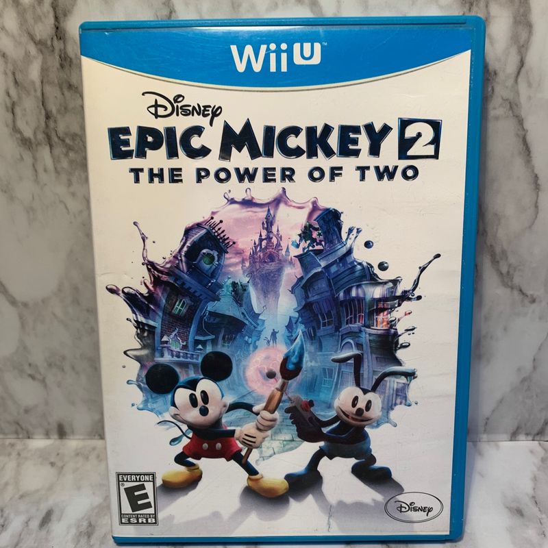 Jogo Wii U Epic Mickey 2 Jogo de Videogame Nintendo Usado 90597829 enjoei