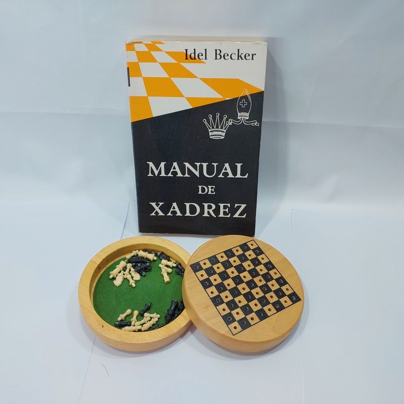 Kit 2 livros Xadrez: Manual de Xadrez 3ª edição Idel
