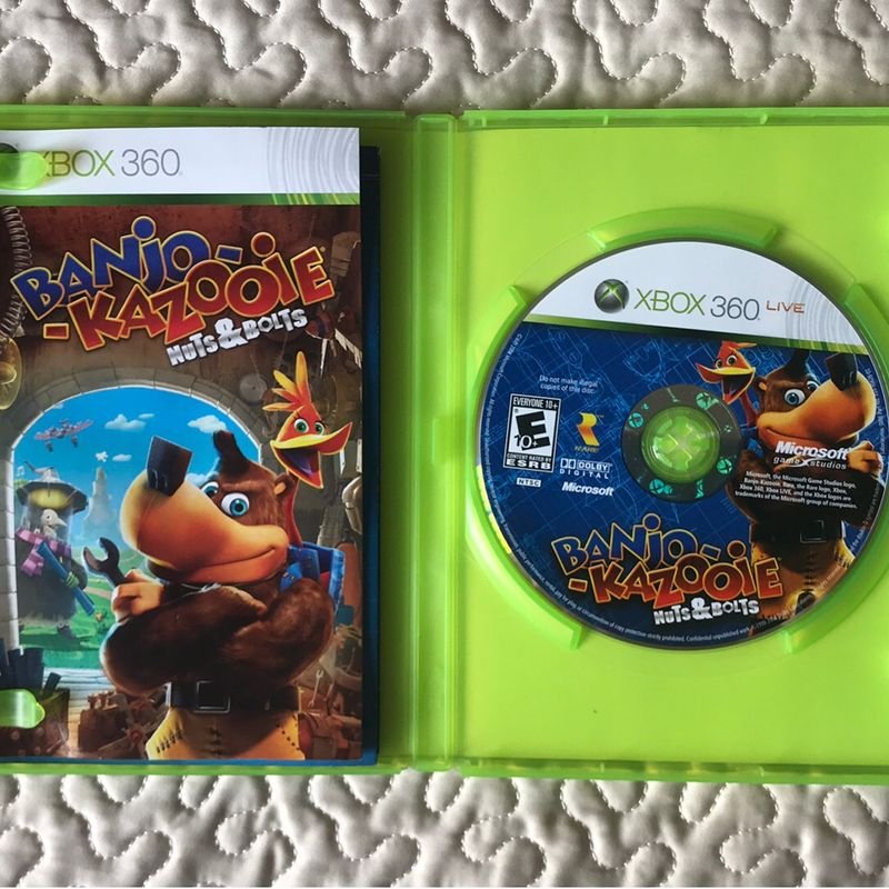 Jogo para Xbox 360 Banjo Kazooie Duplo, Jogo de Videogame Xbox 360 Usado  77598130