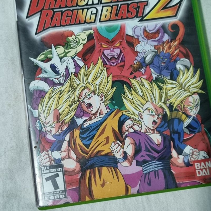 Xbox 360 Dragon Ball Z Raging Blast Ps3 Jogo Xbox 360 Dragon Ball