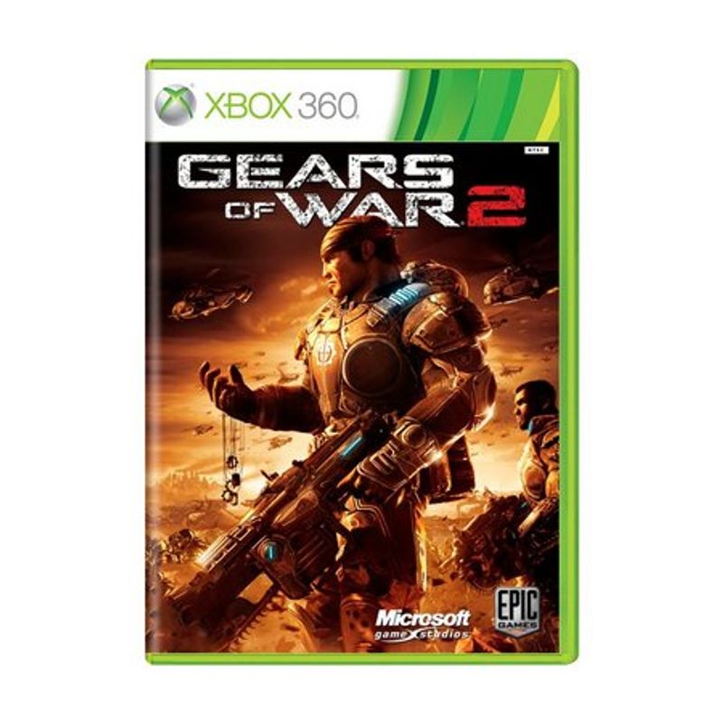 Jogo Xbox 360 Original Gears Of War 2, Jogo de Videogame Epic Games Usado  78367104