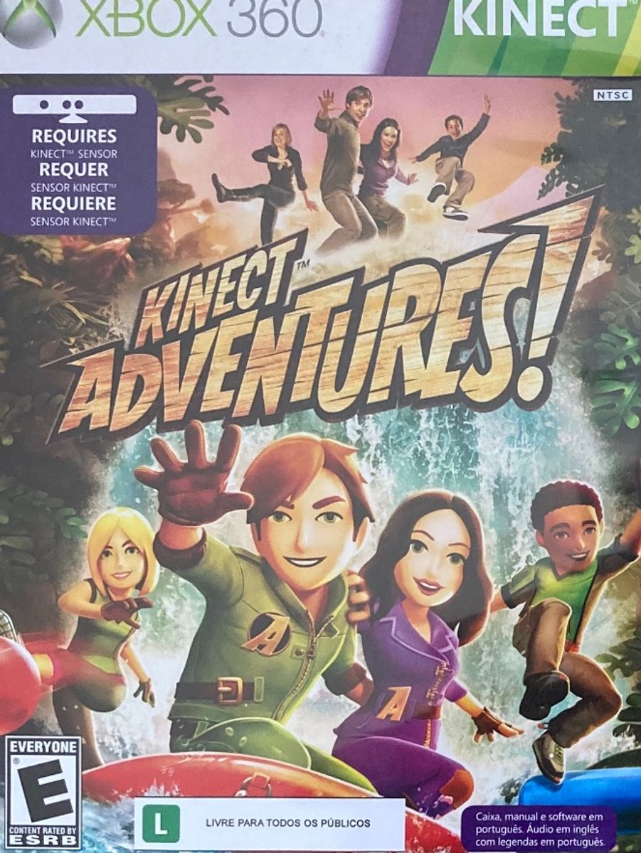 JOGO P/ XBOX KINECT ADVENTURES